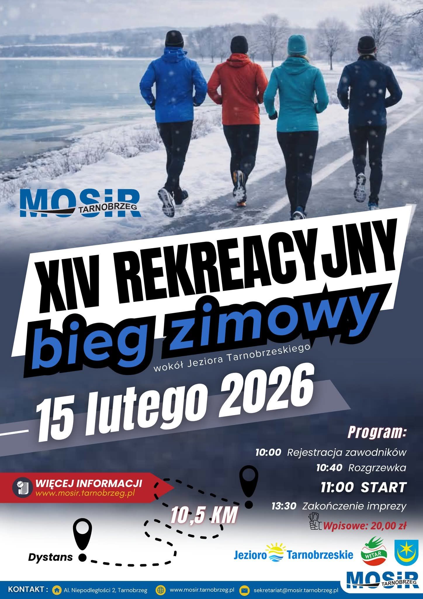 XIV Rekreacyjny bieg zimowy